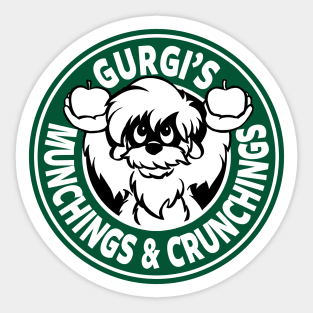 Gurgi's Munchings & Crunchings Sticker